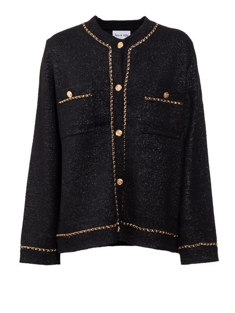 giacca chanel zara taglia forte